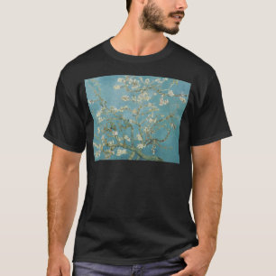 Blumen Gogh Zweige Mandelblüten Natur T-Shirt