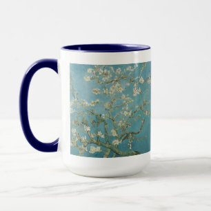 Blumen Gogh Zweige Mandelblüten Natur Tasse
