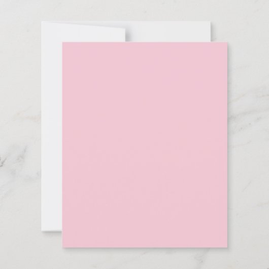 Blumen & Gold/BUDGET - Taufe für Mädchen. (Rückseite)