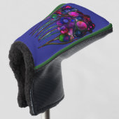 Blumen Golf Headcover (3/4 Vorderseite)
