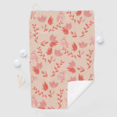 Blumen Golfhandtuch (Insitu)