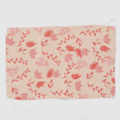 Blumen Golfhandtuch (Horizontal)