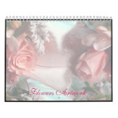 Blumen-Grafik-Kalender Kalender (Titelbild)