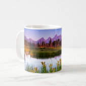 Blumen | Grand Teton National Park, Wyoming Kaffeetasse (Vorderseite Links)