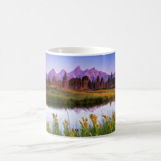 Blumen | Grand Teton National Park, Wyoming Kaffeetasse (Mittel)