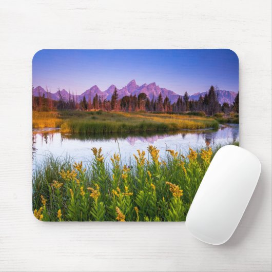 Blumen | Grand Teton National Park, Wyoming Mousepad (Mit Mouse)