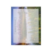 Blumen | Grand Teton National Park, Wyoming Notizblock (Rotiert)