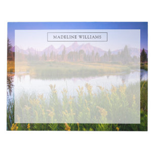 Blumen   Grand Teton National Park, Wyoming Notizblock