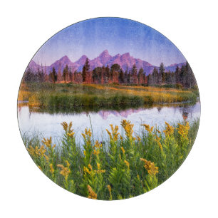 Blumen   Grand Teton National Park, Wyoming Schneidebrett