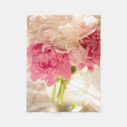 Blumen Größe: Fleece-Decke, 76x102 cm Fleecedecke (Vorderseite)