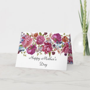 Blumen Grußkarte zum Muttertag Karte