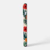 BLUMEN GUTE SCHWINGUNG iPhone 15 HÜLLE (Linke Seite)