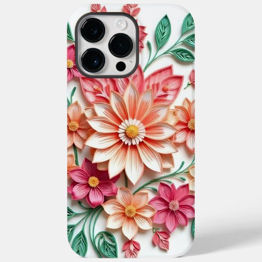Blumen-Handyhülle Case-Mate iPhone Hülle (Rückseite)