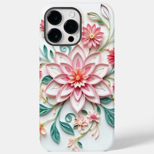 Blumen-Handyhülle Case-Mate iPhone Hülle (Rückseite)