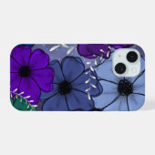 Blumen-Handyhülle iPhone 15 Hülle (Rückseite (Horizontal))