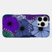 Blumen-Handyhülle iPhone Hülle (Rückseite (Horizontal))