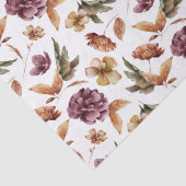 Blumen Herbst Seidenpapier (Detail)