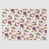 Blumen Herbst Seidenpapier (Vorderseite)