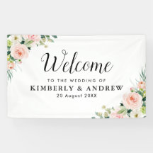 Blumen-Hochzeit in Rosa