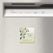 Blumen-Hochzeits-Magneten Magnet (In Situ (Geschirrspüler))