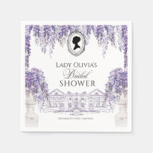 Blumen Hochzeitsdusche im Regency-Stil