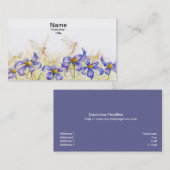 "Blumen-Hopfen-" Geschäfts-Karte Visitenkarte (Vorne/Hinten)