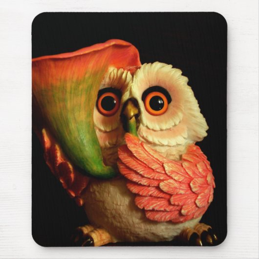 Blumen-Horn Mousepad (Vorne)