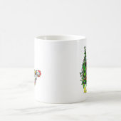 Blumen-Huhn-Kaffee-Tasse Kaffeetasse (Mittel)
