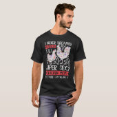 Blumen-Huhn-Mutter-Blume T-Shirt (Vorne ganz)