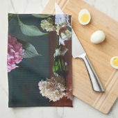 Blumen | Hydrangeas in Vase Geschirrtuch (Viertel Falte)