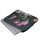 Blumen | Hydrangeas in Vase Laptopschutzhülle (Vorne Knopf)