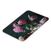 Blumen | Hydrangeas in Vase Magnet (Linke Seite)
