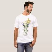 Blumen im Glas T-Shirt (Vorne ganz)