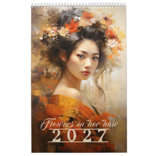 Blumen im Haar 2026 Kalender