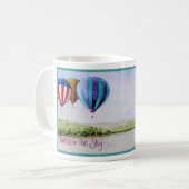 "Blumen im Himmel" Tasse (Vorderseite Links)