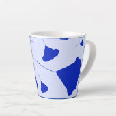 Blumen im modernen Stil des Himalaya Milchtasse (Rechte Ecke)