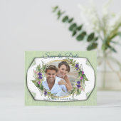 Blumen im Sommer Ankündigungspostkarte (Stehend Vorderseite)