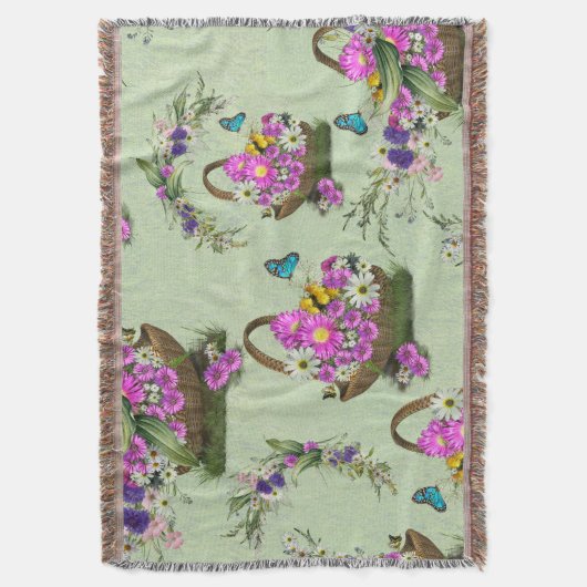 Blumen im Sommer Decke (Vorderseite Vertikal)