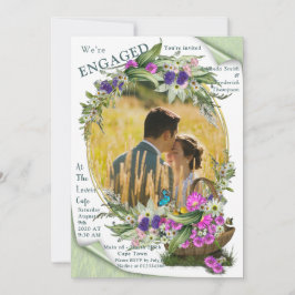 Blumen im Sommer Einladung