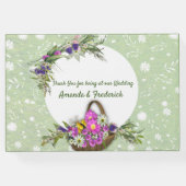 Blumen im Sommer Gästebuch (Rückseite)