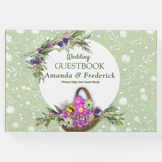 Blumen im Sommer Gästebuch (Vorderseite)