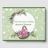 Blumen im Sommer Gästebuch (Rückseite)