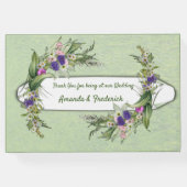 Blumen im Sommer Gästebuch (Rückseite)