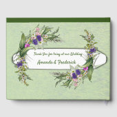 Blumen im Sommer Gästebuch (Rückseite)