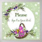 Blumen im Sommer Poster (Vorne)