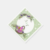 Blumen im Sommer Serviette (Ecke)