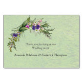 Blumen im Sommer Tischnummer (Rückseite)