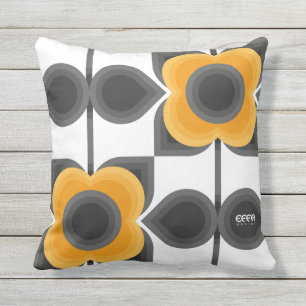 Blumen im Stile Kissen