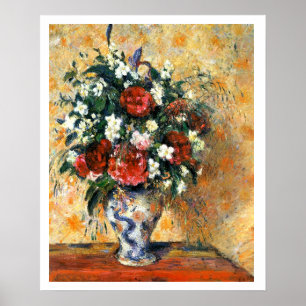 Blumen im Vasen-Plakat 18x22 Poster