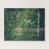 Blumen im Wald Puzzle (Horizontal)